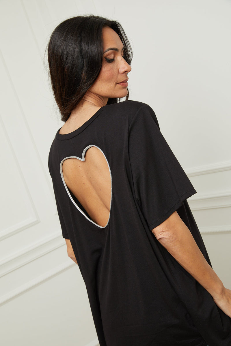 Camiseta Amor - Negro