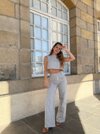 Blue Sailor Striped Trousers