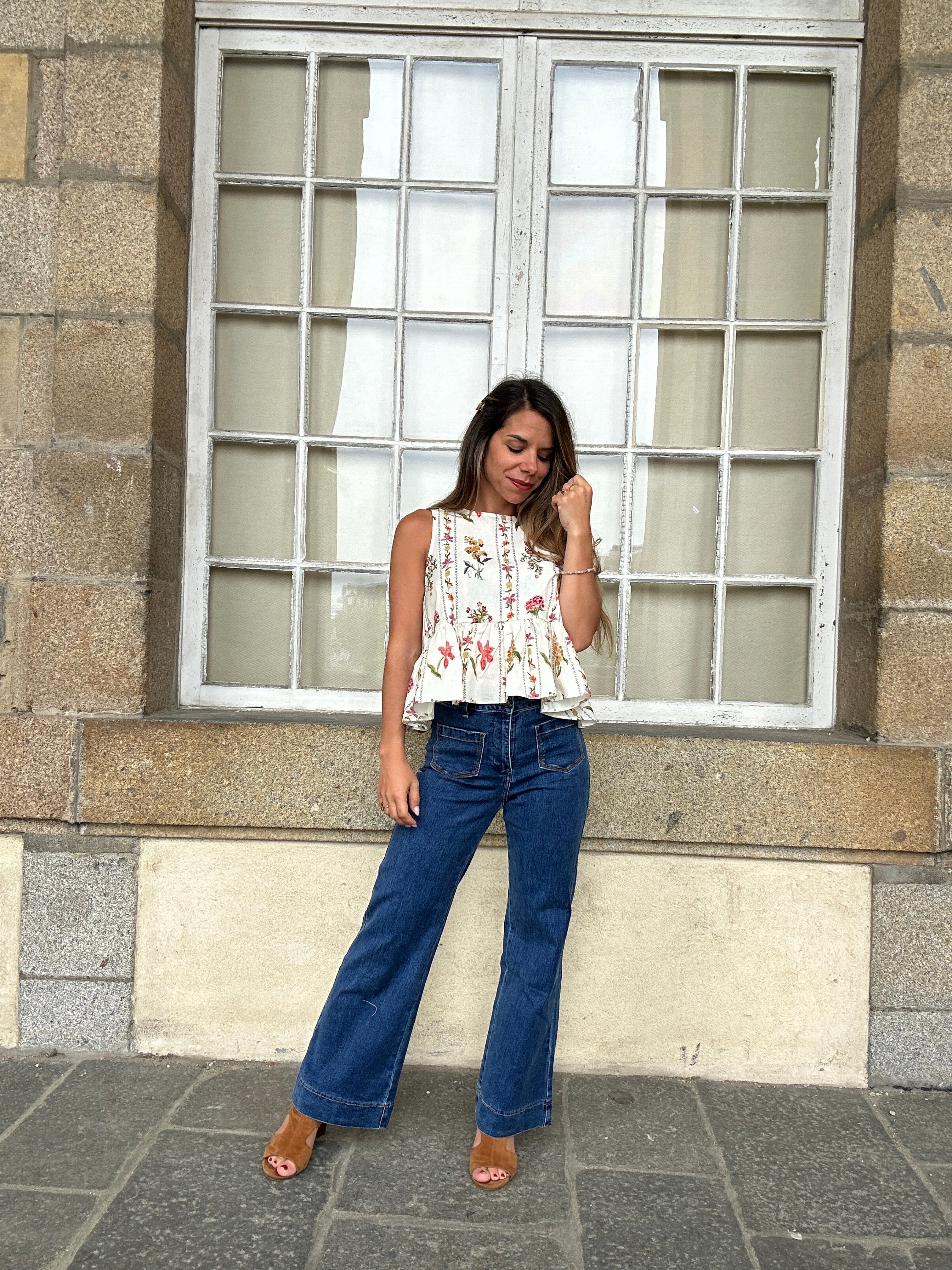 Blouse Péplum Olivia
