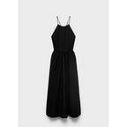 Robe À Emmanchures Américaines Dos Croisé