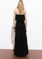 Vestido Maxi con Volante