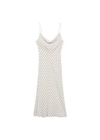 Robe Midi Encolure Drapée