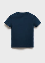 T-Shirt Sport Bleu Marine - Fille