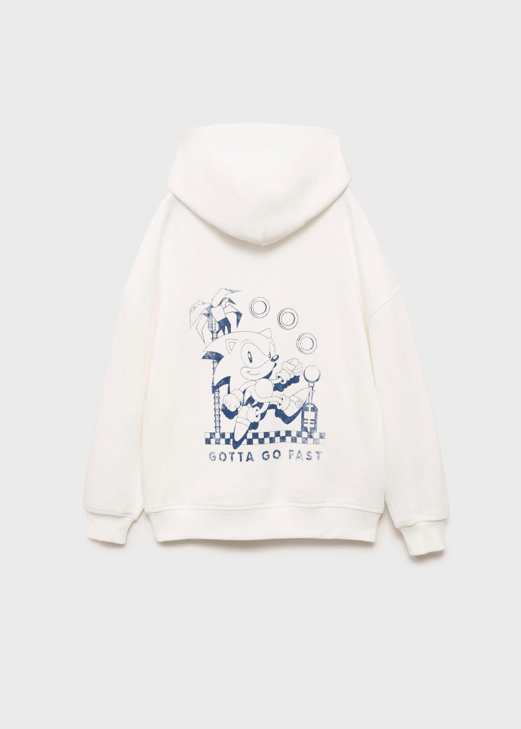 Sweat Sonicgot Blanc Cassé - Garçon
