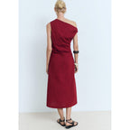 Vestido Noa-H - Burdeos