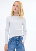 T-Shirt Layer Bleu Ciel - Fille