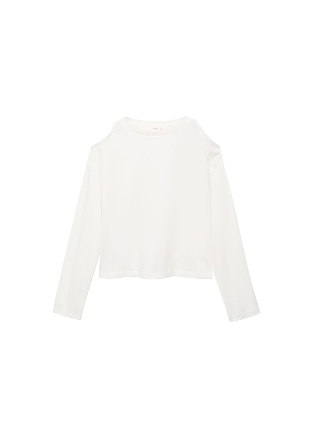 T-Shirt Cutout Blanc Cassé - Fille