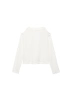 T-Shirt Cutout Blanc Cassé - Fille