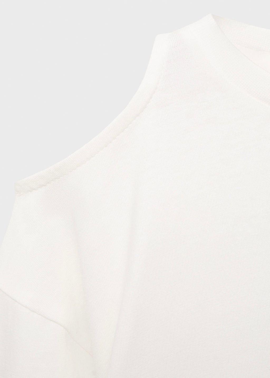 T-Shirt Cutout Blanc Cassé - Fille