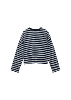 T-Shirt Shouldr Bleu Marine - Fille