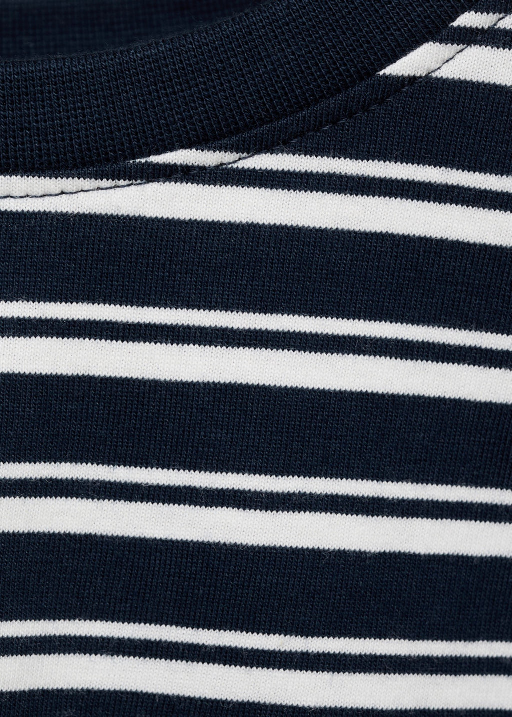 T-Shirt Shouldr Bleu Marine - Fille