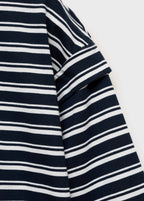 T-Shirt Shouldr Bleu Marine - Fille