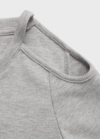 T-Shirt Cutl Gris Moyen Chiné - Fille