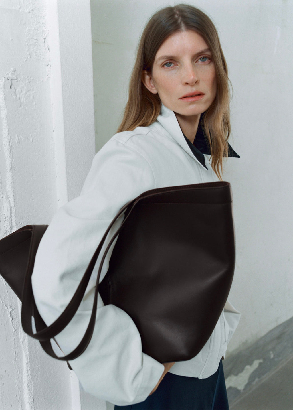 Grand Sac Porté Épaule Cuir