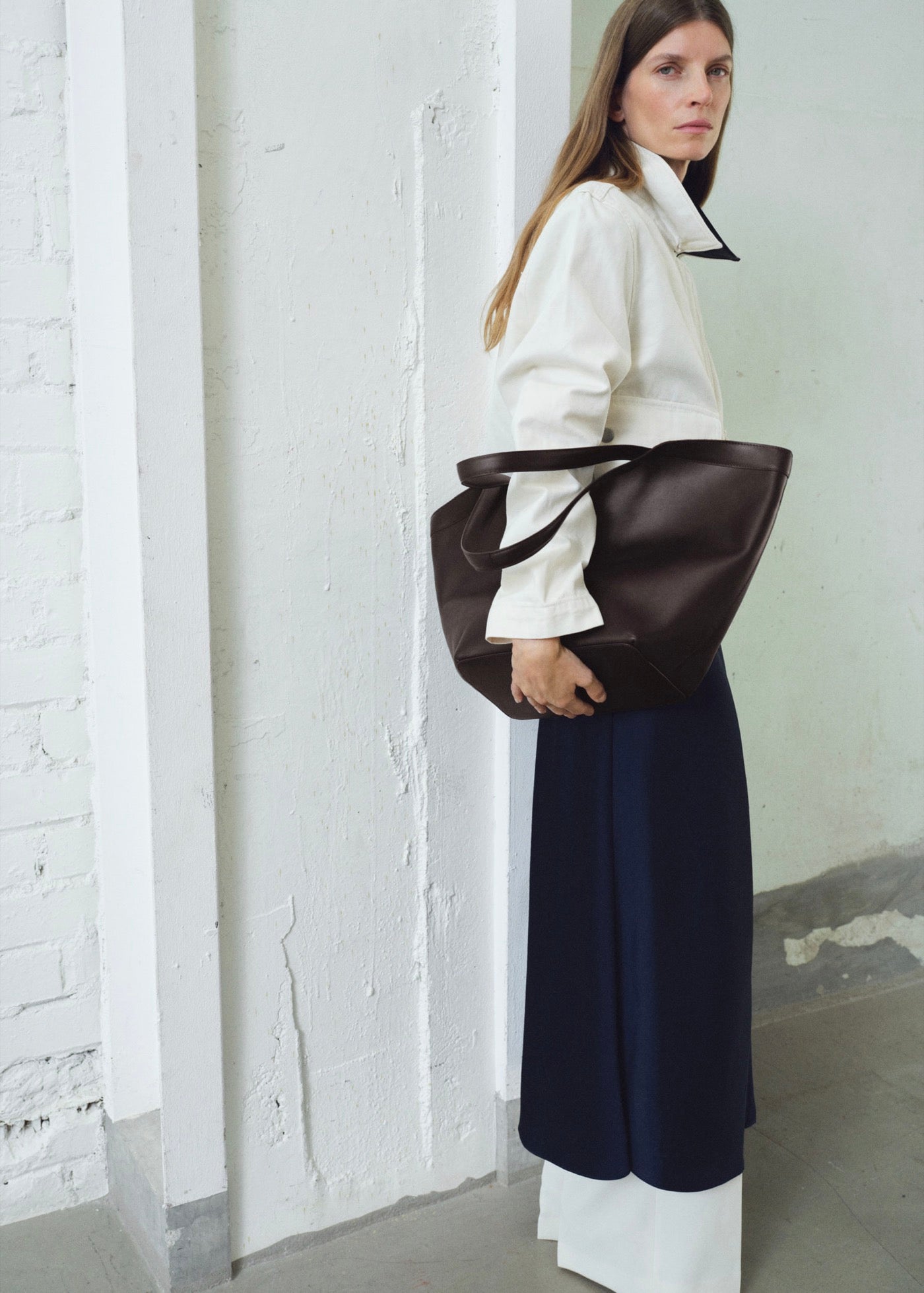 Grand Sac Porté Épaule Cuir