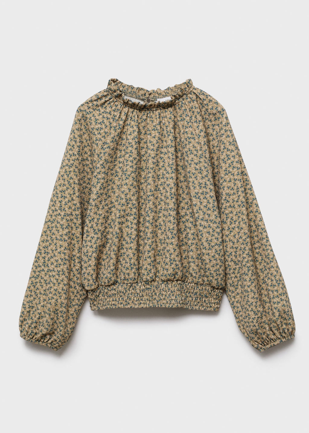 T-Shirt Floriset Vert - Fille