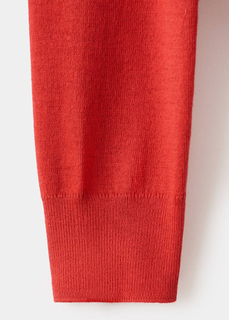 Fine-Knit Crew-Neck Jumper