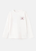 T-Shirt Bowl Blanc Cassé - Garçon