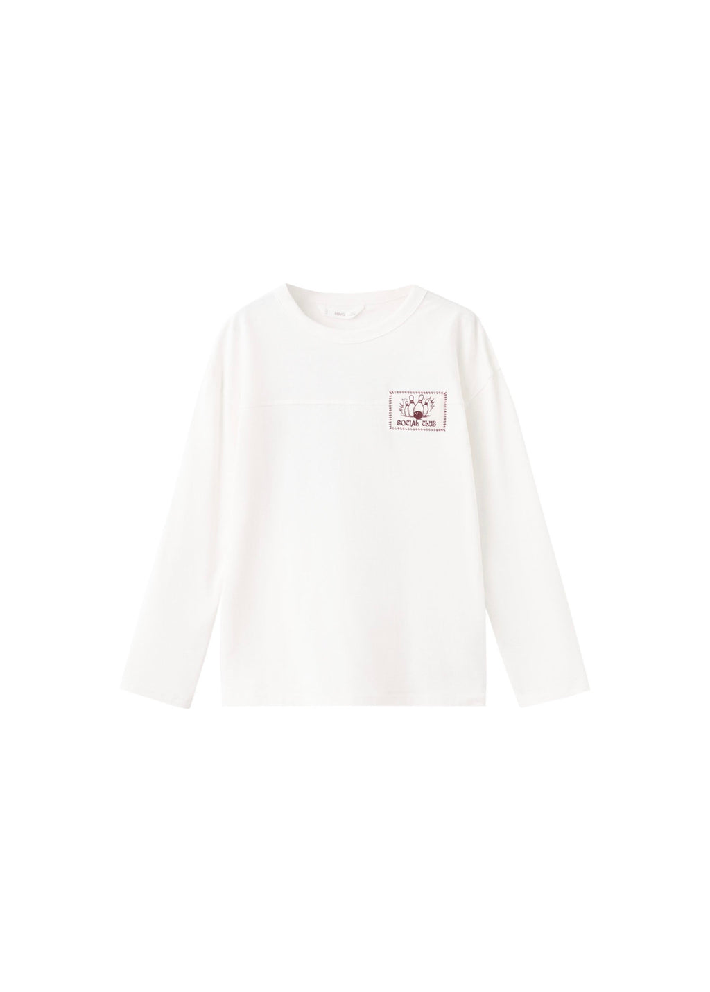 T-Shirt Bowl Blanc Cassé - Garçon