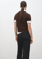 V-Neck Knit Jumper