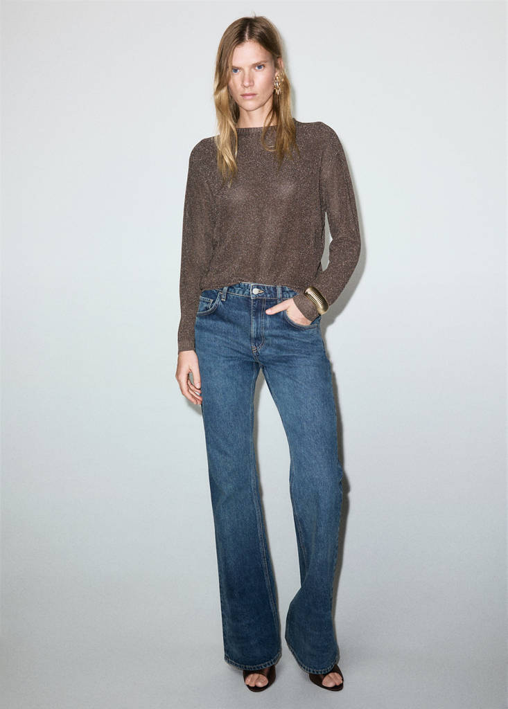 Pull-Over Lurex Maille Fine