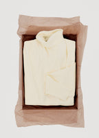 Stehkragenpullover mit Raffung
