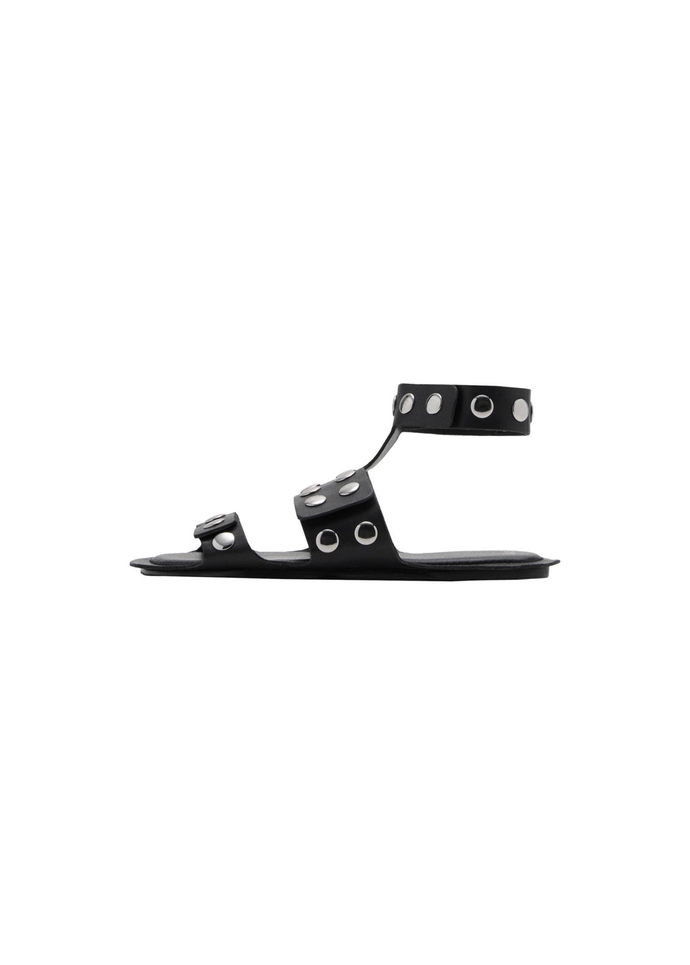Sandales Cuir Cloutées