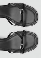 Sandales Talon Détail Boucle