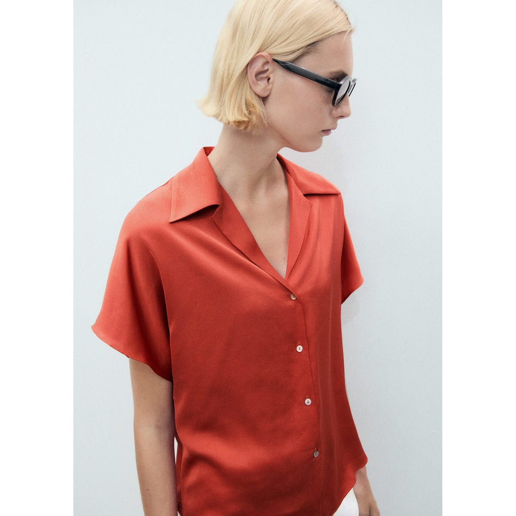 Chemise Fluide Manches Courtes