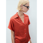 Chemise Fluide Manches Courtes