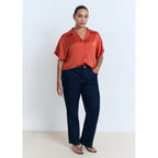 Chemise Fluide Manches Courtes