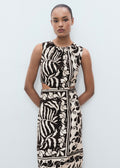 Robe Midi Cut-Out