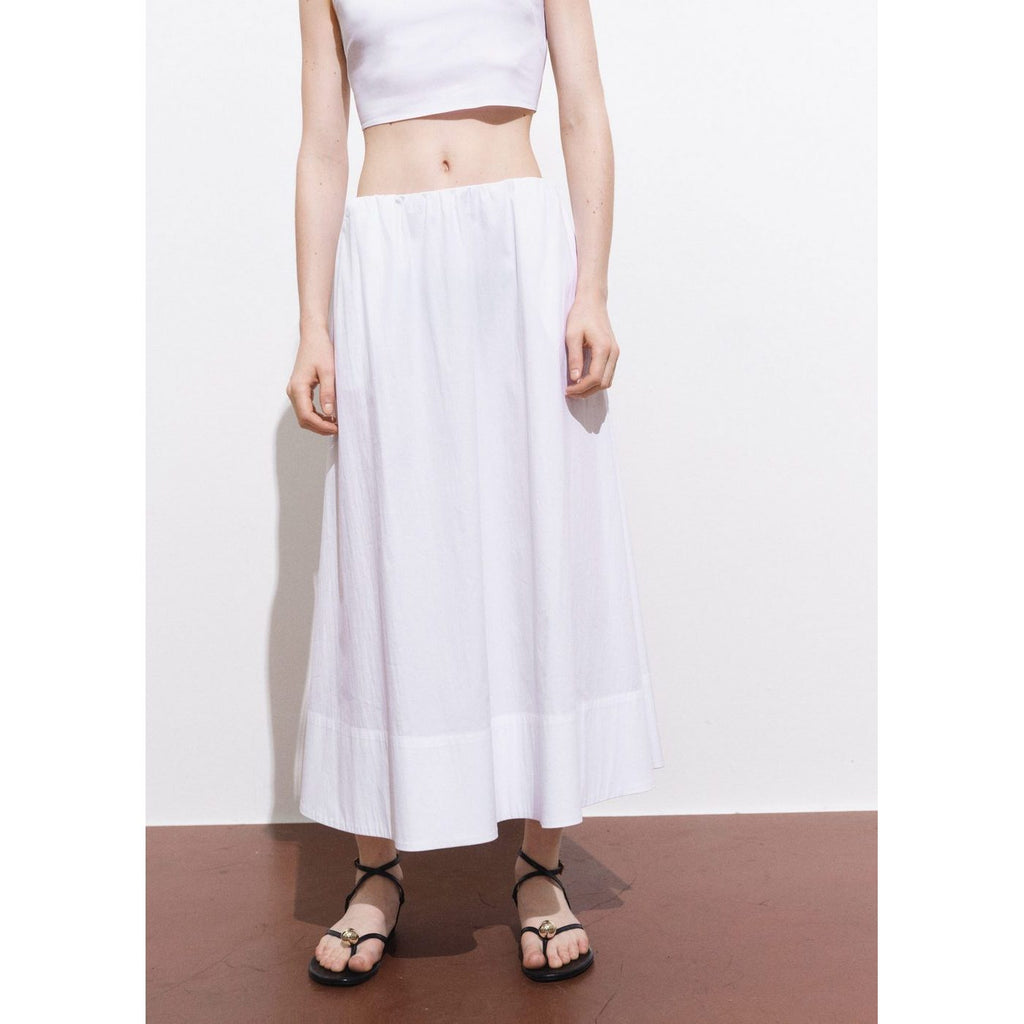 Falda Creta - Blanco