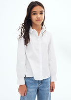 Chemise Cora Blanc - Fille