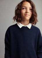 Pull Toni Bleu Marine - Garçon