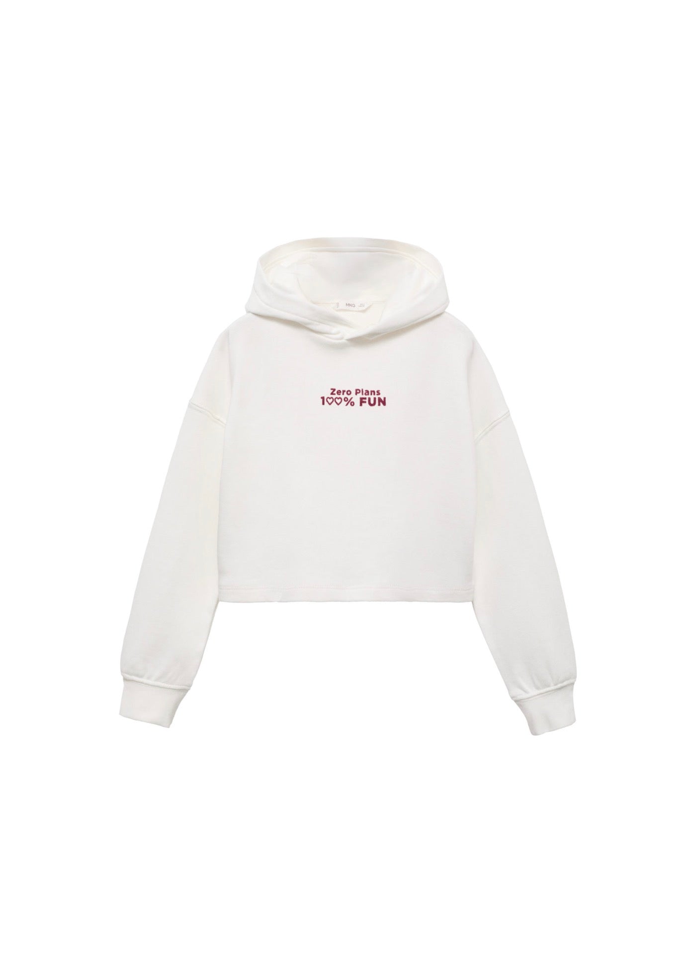 Sweat Fun Blanc Cassé - Fille