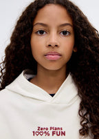 Sweat Fun Blanc Cassé - Fille