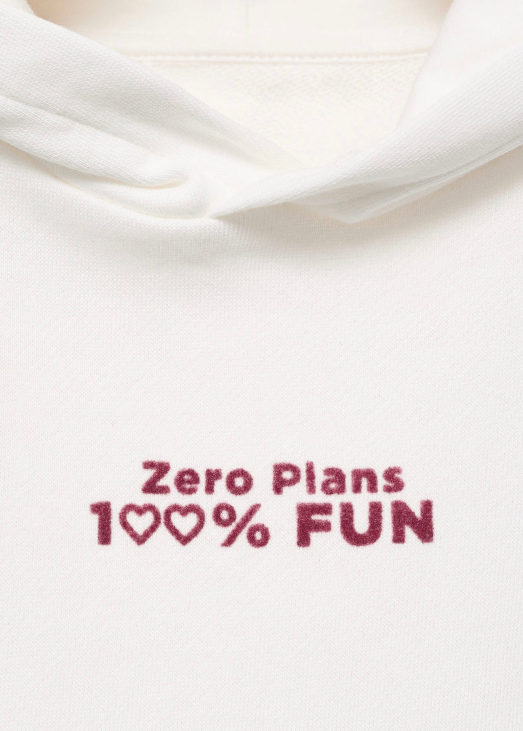 Sweat Fun Blanc Cassé - Fille
