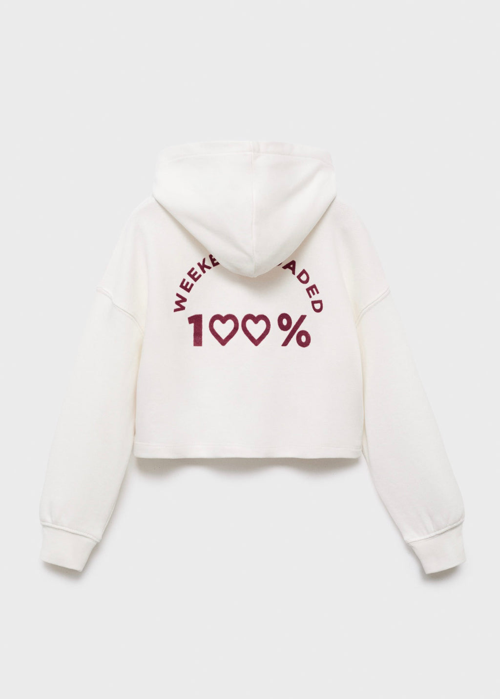 Sweat Fun Blanc Cassé - Fille