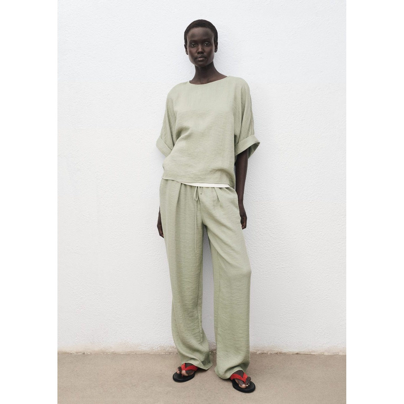Blusa Salvia - Verde Agua