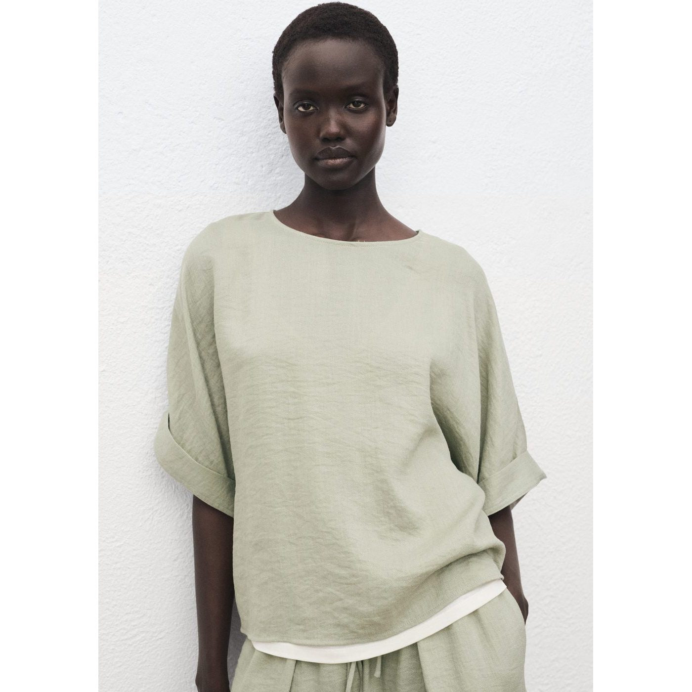 Blusa Salvia - Verde Agua