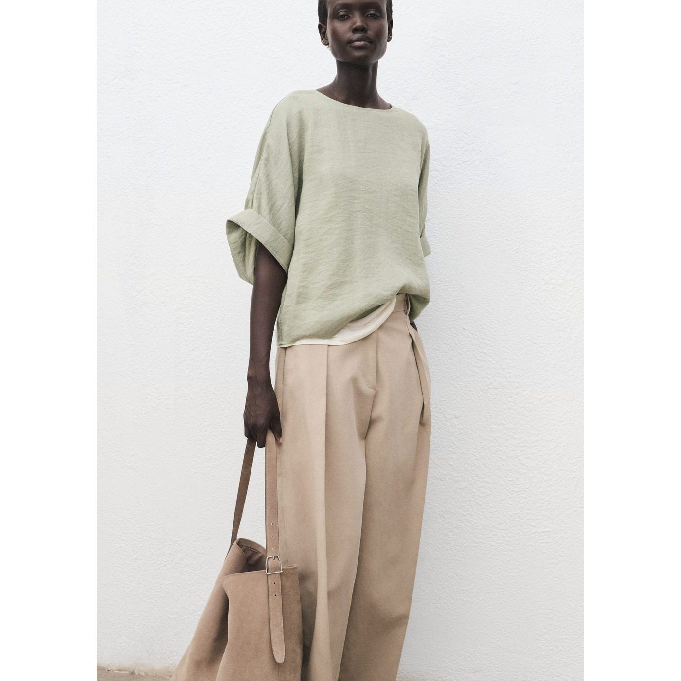 Blusa Salvia - Verde Agua
