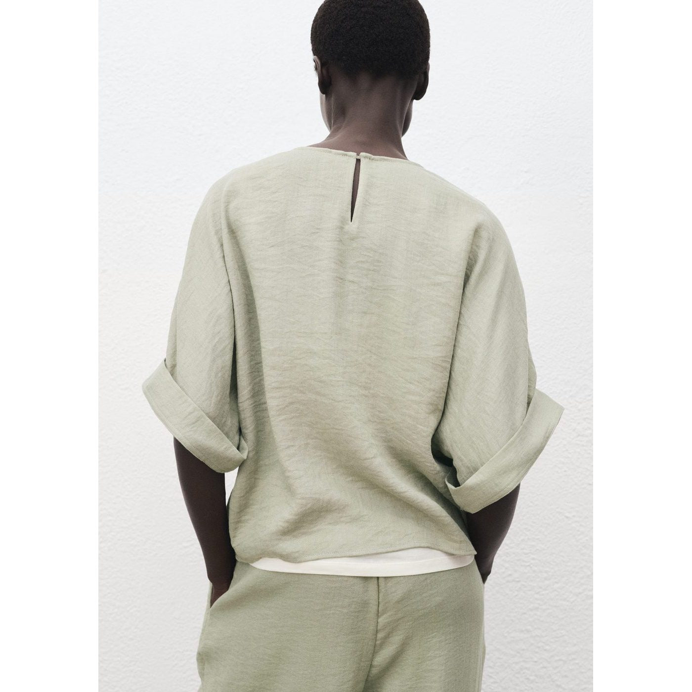 Blusa Salvia - Verde Agua