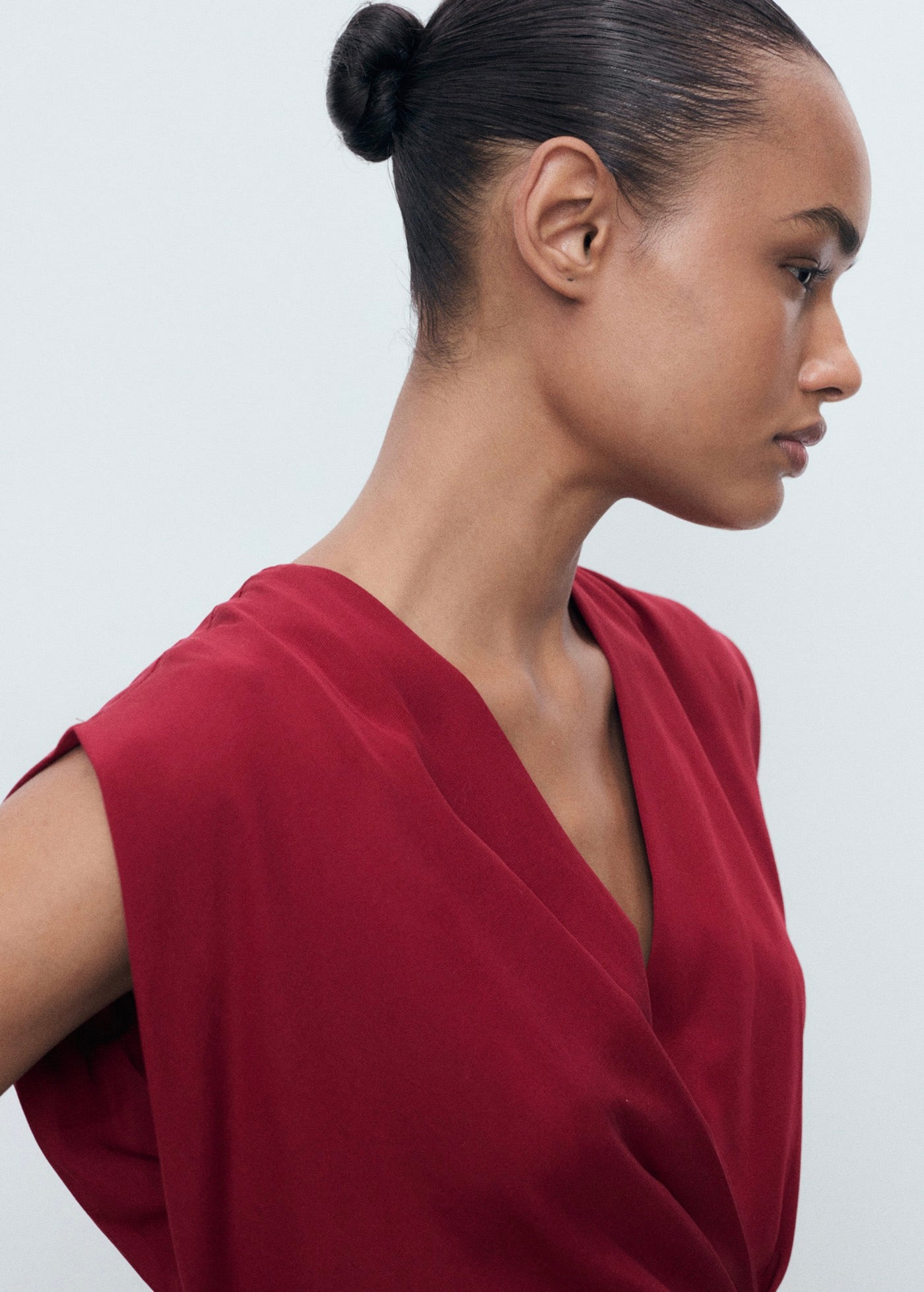 Robe Lyocell Croisée