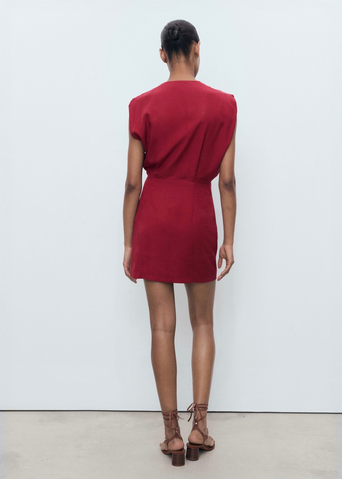 Robe Lyocell Croisée