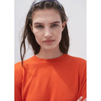 Pull-Over Maille Fine Manches Courtes