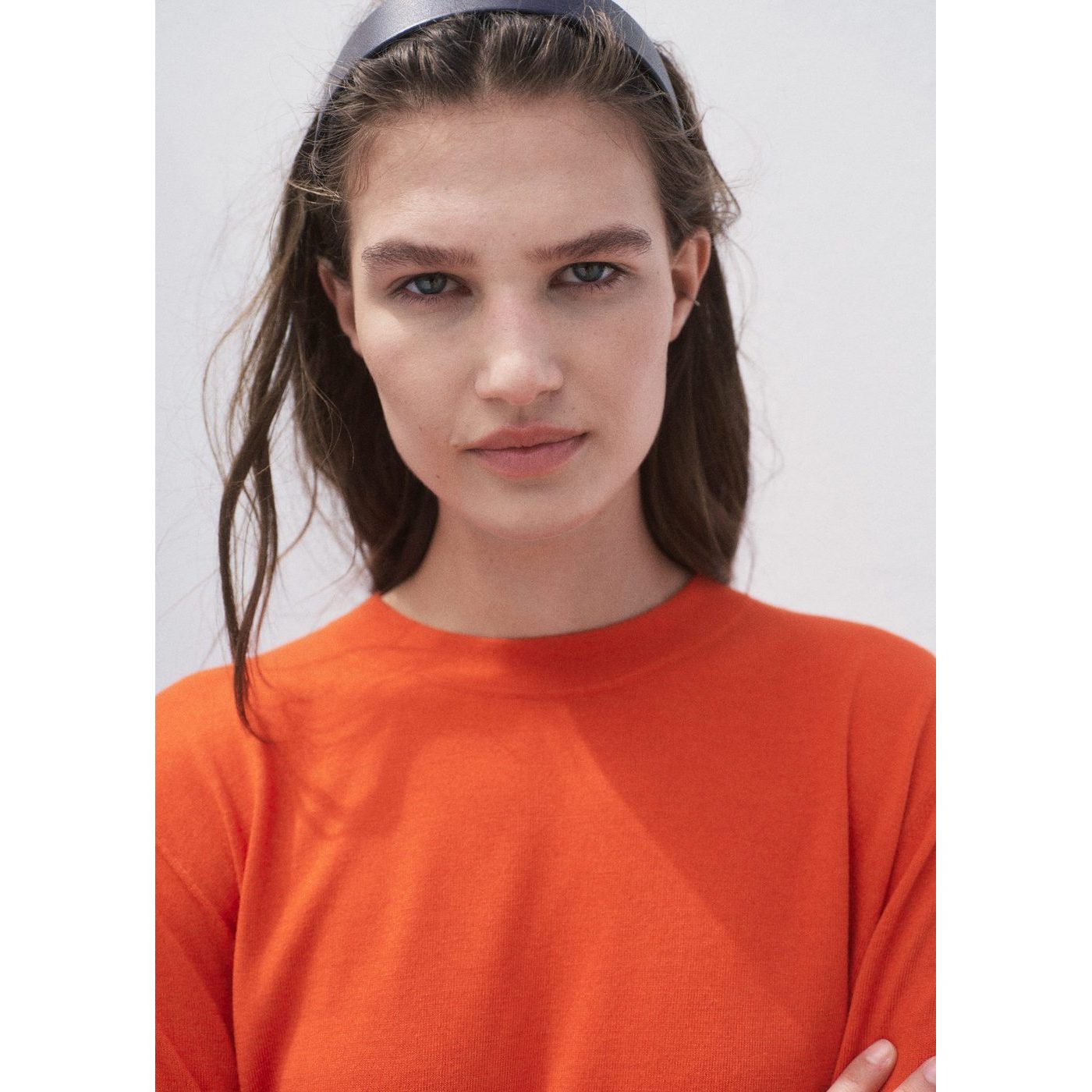 Pull-Over Maille Fine Manches Courtes