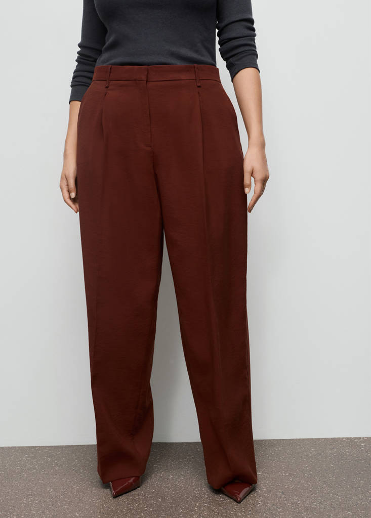 Pantalón Recto de Modal