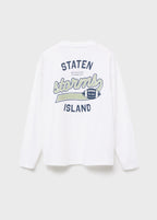 T-Shirt Staten Blanc - Garçon