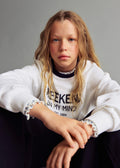 Sweat Weekend Blanc Cassé - Fille